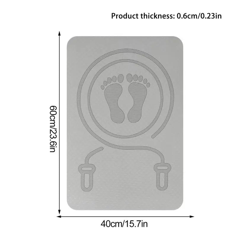 Jump Rope Mat - Non-Slip