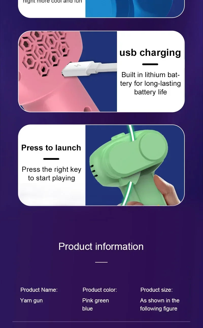 Leuchtende Reißverschlussschnur