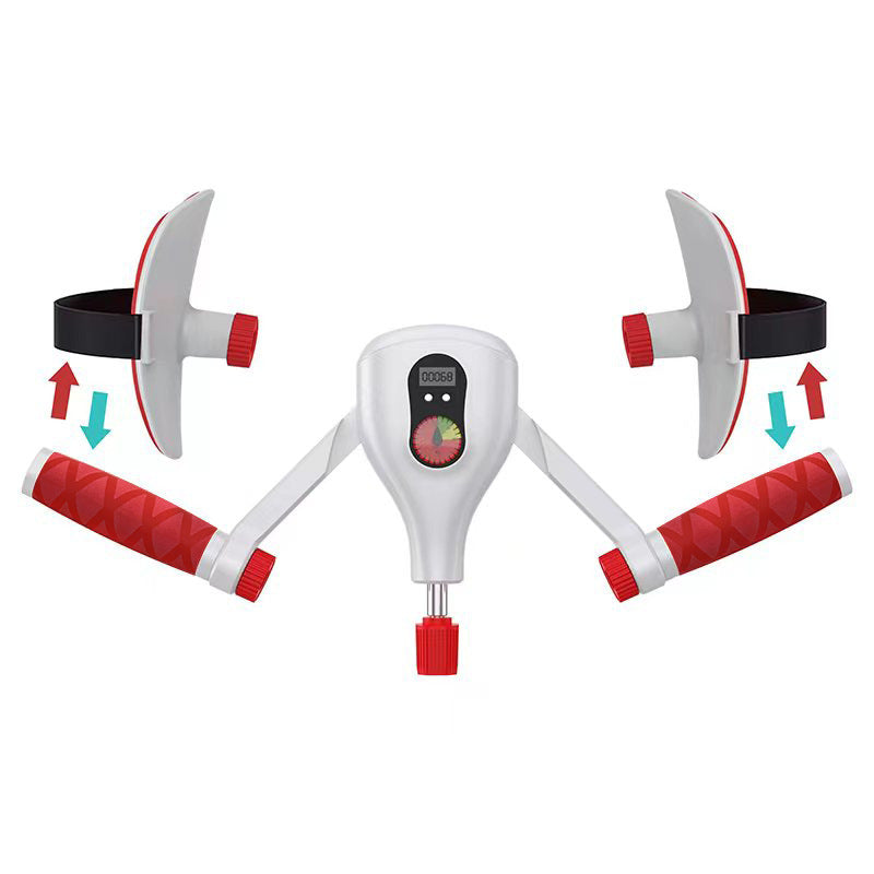 White and red kegal trainer on a white background