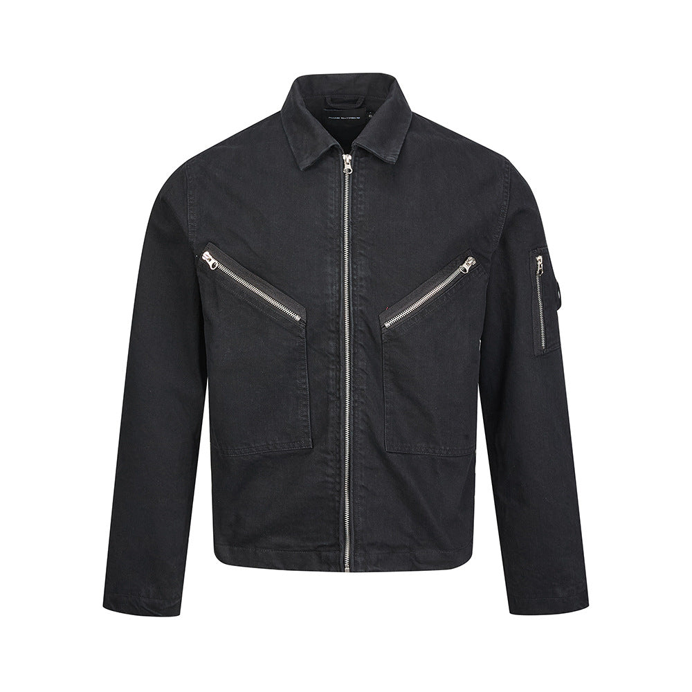 Loose-Fit Casual Jacket