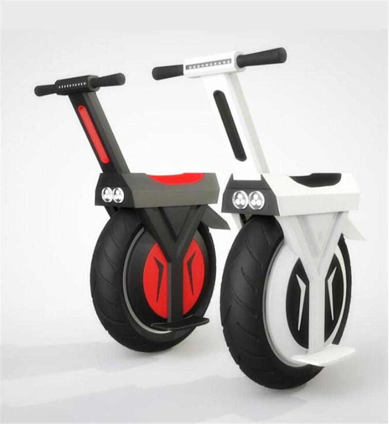 Children's balance bike with black and red design on a white background